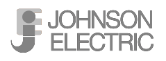 Johnson logo escala de grises